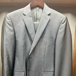 Calvin Klein Sharkskin Suit